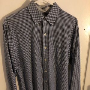 Izod checkered dress shirt